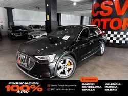 Negro Usado 2023 Audi e-tron Advanced Plus SUV | 33.850 € (Precio justo)