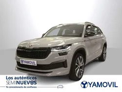 Gris Usado 2023 Skoda Kodiaq SportLine SUV | 38.950 € (Un poco caro)