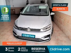 Gris / plata Usado 2016 VW Touran Sportline Monovolumen | 20.290 € (Precio justo)