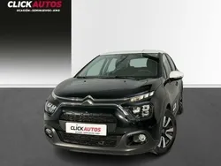 Negro Usado 2022 Citroën C3 Feel Utilitario | 13.600 € (Precio justo)