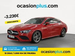 Rojo Usado 2019 Mercedes CLA250 Berlina | 35.600 € (Precio justo)