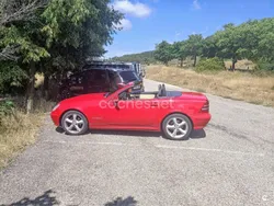 Rojo Usado 2000 Mercedes SLK200 Descapotable | 6600 € (Precio justo)