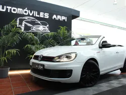 Blanco Usado 2013 VW Golf Cabriolet GTI Descapotable | 15.990 € (Caro)