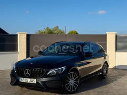 Negro Usado 2015 Mercedes C220 AMG Familiar | 16.900 € (Buen precio)