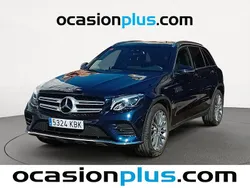 Azul Usado 2017 Mercedes GLC250 SUV | 32.190 € (Precio justo)