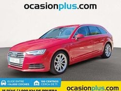 Rojo Usado 2016 Audi A4 Sport Familiar | 17.590 € (Precio justo)