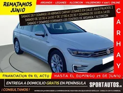 Blanco Usado 2018 VW Passat GTE Familiar | 19.690 € (Precio justo)