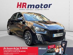 Negro Usado 2024 Peugeot 208 Active Utilitario | 15.470 € (Precio justo)