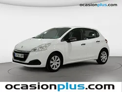 Blanco Usado 2016 Peugeot 208 Access Utilitario | 7800 € (Precio justo)