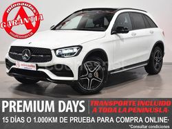 Blanco Usado 2022 Mercedes GLC300e AMG line SUV | 40.890 € (Precio justo)