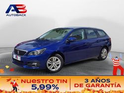 Azul Usado 2020 Peugeot 308 Style Familiar | 10.550 € (Precio justo)