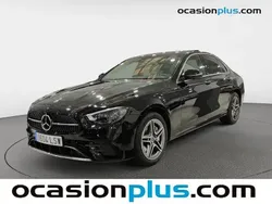 Negro Usado 2021 Mercedes E300 Berlina | 39.628 € (Precio justo)