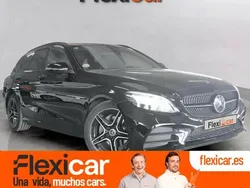 Negro Usado 2021 Mercedes C220 Familiar | 30.790 € (Precio justo)