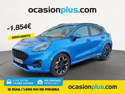 Azul Usado 2024 Ford Puma Gen-E ST-Line X SUV | 20.400 € (Precio justo)
