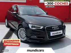 Negro Usado 2013 Audi A3 Sportback Ambiente Berlina | 13.890 €