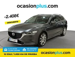 Gris / plata Usado 2023 Mazda 6 Exclusive-Line Familiar | 21.990 € (Buen precio)
