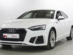 Blanco Usado 2021 Audi A5 Sportback S-Line Berlina | 34.550 € (Precio justo)