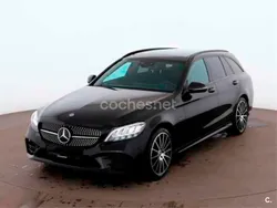 Negro Usado 2020 Mercedes C300e Familiar | 31.990 € (Precio justo)