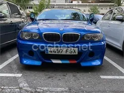 Azul Usado 2003 BMW 320 Cabriolet Descapotable | 9000 € (Precio justo)