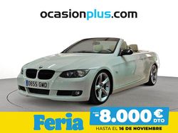 Blanco Usado 2009 BMW 335 Cabriolet Descapotable | 17.300 € (Precio justo)