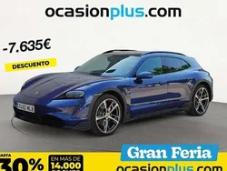Azul Usado 2023 Porsche Taycan Cross Turismo Berlina | 76.355 €