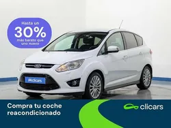 Blanco Usado 2013 Ford C-MAX Titanium Monovolumen | 9990 € (Precio justo)
