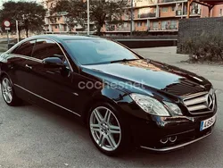 Negro Usado 2009 Mercedes E250 Coupe | 14.999 € (Un poco caro)