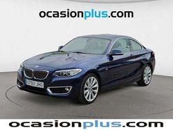 Azul Usado 2015 BMW 220 Coupe | 19.700 € (Precio justo)