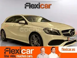 Blanco Usado 2017 Mercedes A200 AMG line Berlina | 17.490 € (Precio justo)
