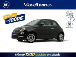 Negro Usado 2021 Fiat 500 Dolcevita Berlina | 9485 € (Precio justo)