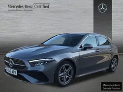 Gris montaña Usado 2024 Mercedes A180 AMG line Berlina | 33.500 € (Precio justo)