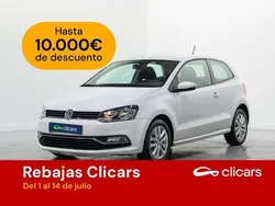 Blanco Usado 2015 VW Polo Advance Berlina | 11.890 € (Precio justo)