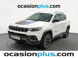 Blanco Usado 2022 Jeep Compass Trailhawk SUV | 20.537 € (Precio justo)
