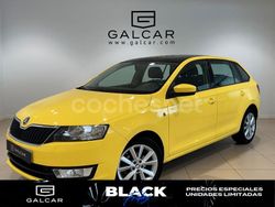 Amarillo Usado 2014 Skoda Rapid Ambition Berlina | 10.900 € (Precio justo)