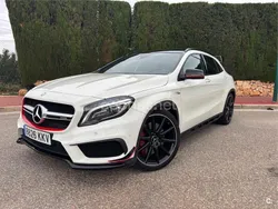 Blanco Usado 2016 Mercedes GLA45 AMG SUV | 32.900 € (Un poco caro)