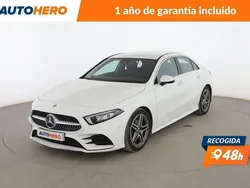 Blanco Usado 2022 Mercedes A180 AMG line Berlina | 29.799 € (Precio justo)