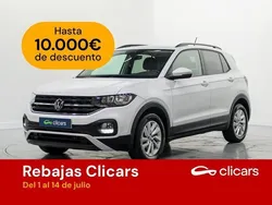 Blanco Usado 2022 VW T-Cross Advance SUV | 16.990 € (Un poco caro)