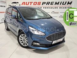 Azul Usado 2022 Ford S-MAX Titanium Monovolumen | 23.990 € (Precio justo)