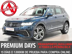 Azul Usado 2022 VW Tiguan R-line SUV | 34.890 € (Caro)
