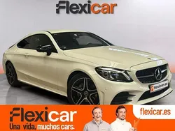 Blanco Usado 2019 Mercedes C200 Coupe | 30.490 € (Precio justo)