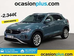 Azul Usado 2022 VW T-Roc Life SUV | 23.446 € (Precio justo)