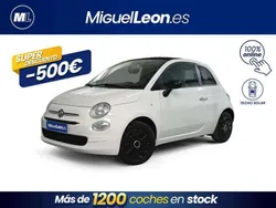 Blanco Usado 2019 Fiat 500 Lounge Utilitario | 8485 € (Buen precio)