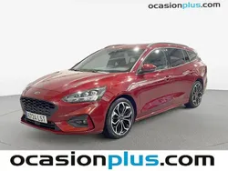 Rojo Usado 2021 Ford Focus ST-Line Monovolumen | 18.410 € (Precio justo)