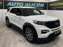 Blanco Usado 2021 Ford Explorer ST-Line SUV | 39.900 € (Precio justo)
