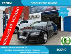 Negro Usado 2012 Audi A8 Ambiente Berlina | 16.990 €