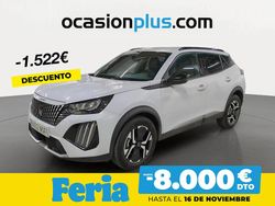 Blanco Usado 2024 Peugeot 2008 Allure SUV | 16.750 € (Precio justo)