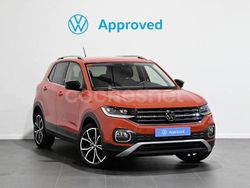 Rojo Usado 2021 VW T-Cross Sportline SUV | 17.900 € (Precio justo)