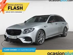 Plateado Usado 2020 Mercedes E220 Familiar | 38.173 € (Un poco caro)