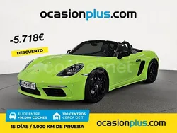 Verde Usado 2018 Porsche 718 Boxster Descapotable | 62.900 € (Un poco caro)