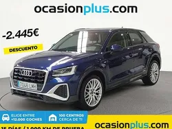 Azul Usado 2021 Audi Q2 S-Line SUV | 24.455 € (Precio justo)